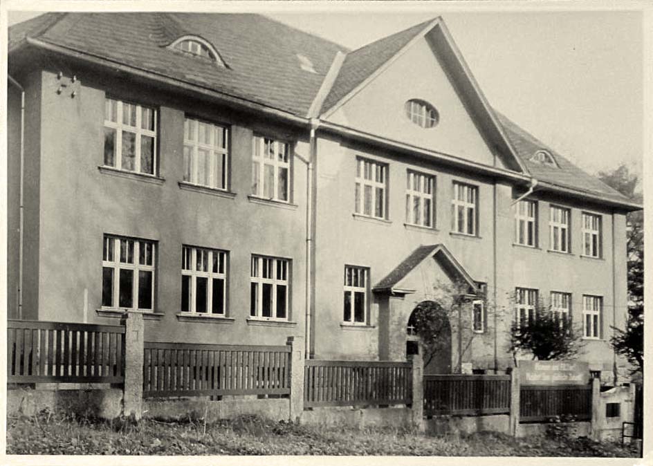 Gefell. Polytechnische Oberschule, um 1965