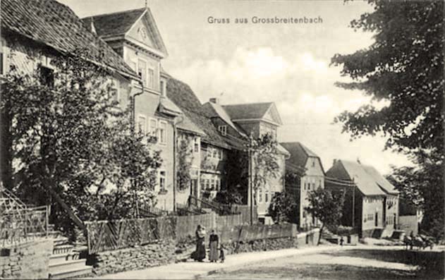 Großbreitenbach. Panorama der Stadt