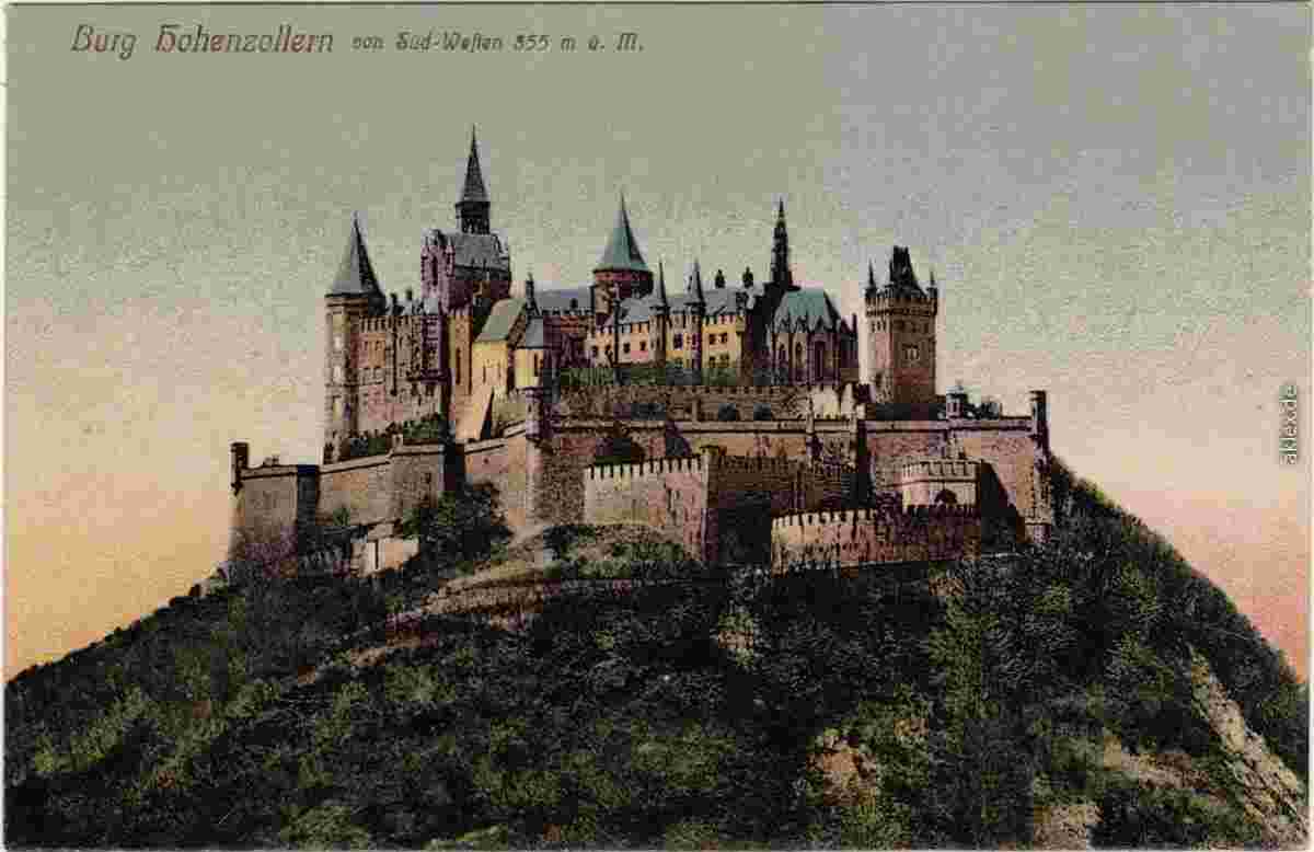 Hechingen. Burg Hohenzollern, 1915