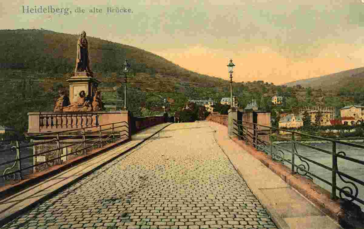 Heidelberg. Die alte Brücke