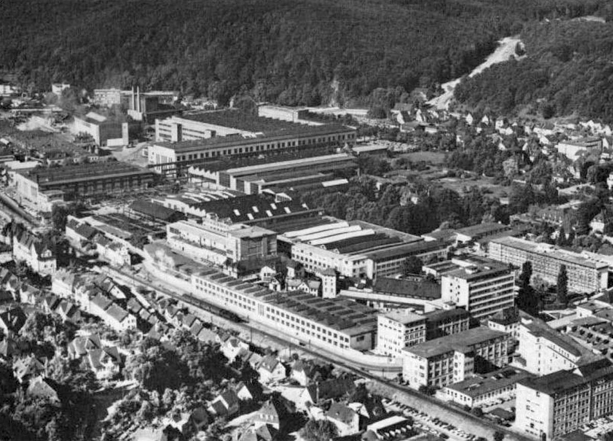 Heidenheim an der Brenz. J.M. Voith GmbH, um 1965