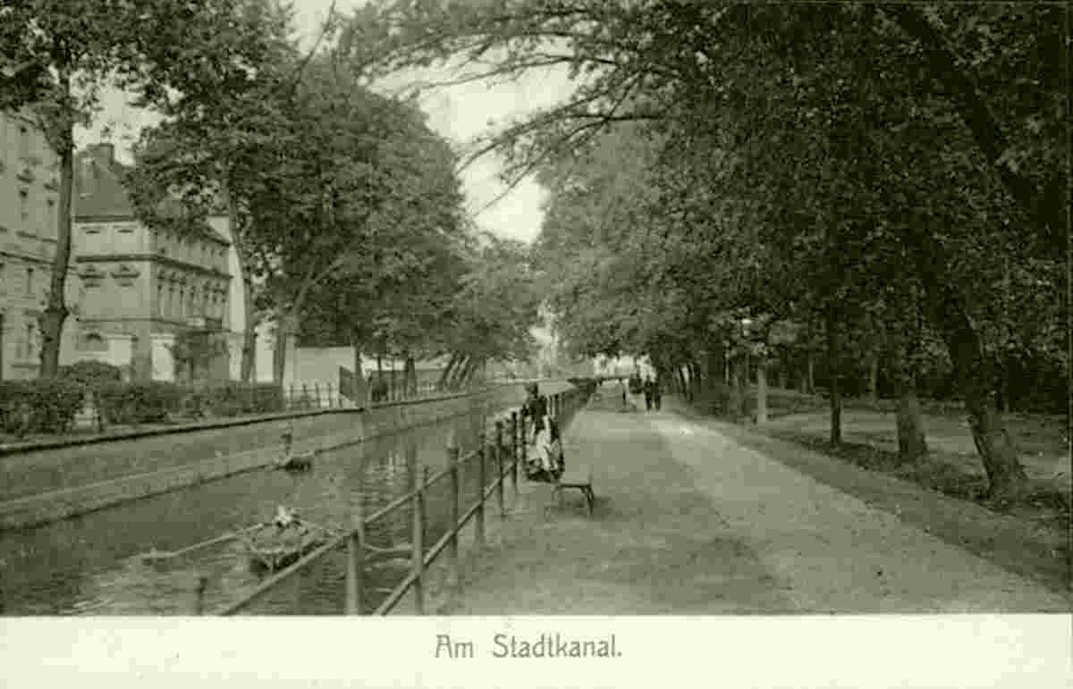 Heidenheim an der Brenz. Stadtkanal bis 1920