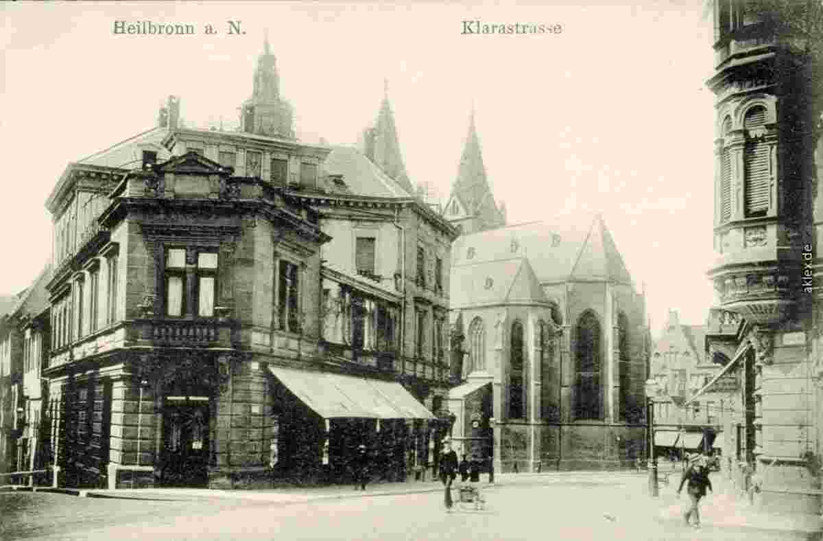 Heilbronn. Klarastraße, 1912