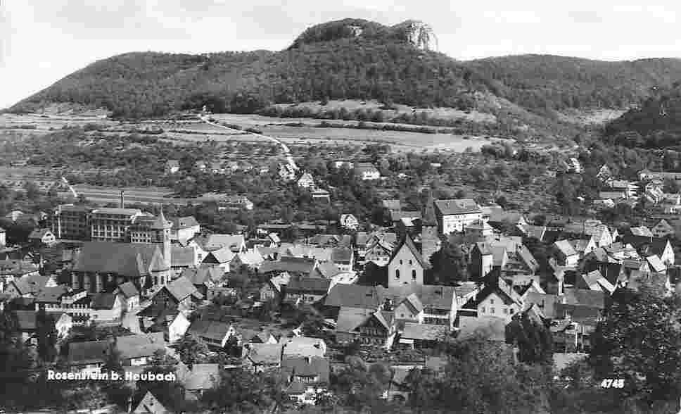 Heubach. Panorama mit Rosenstein