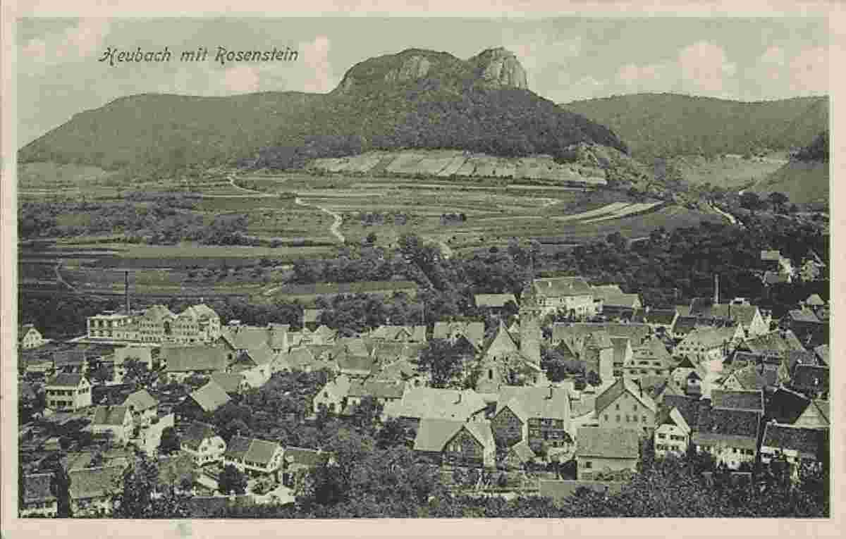 Heubach. Panorama mit Rosenstein