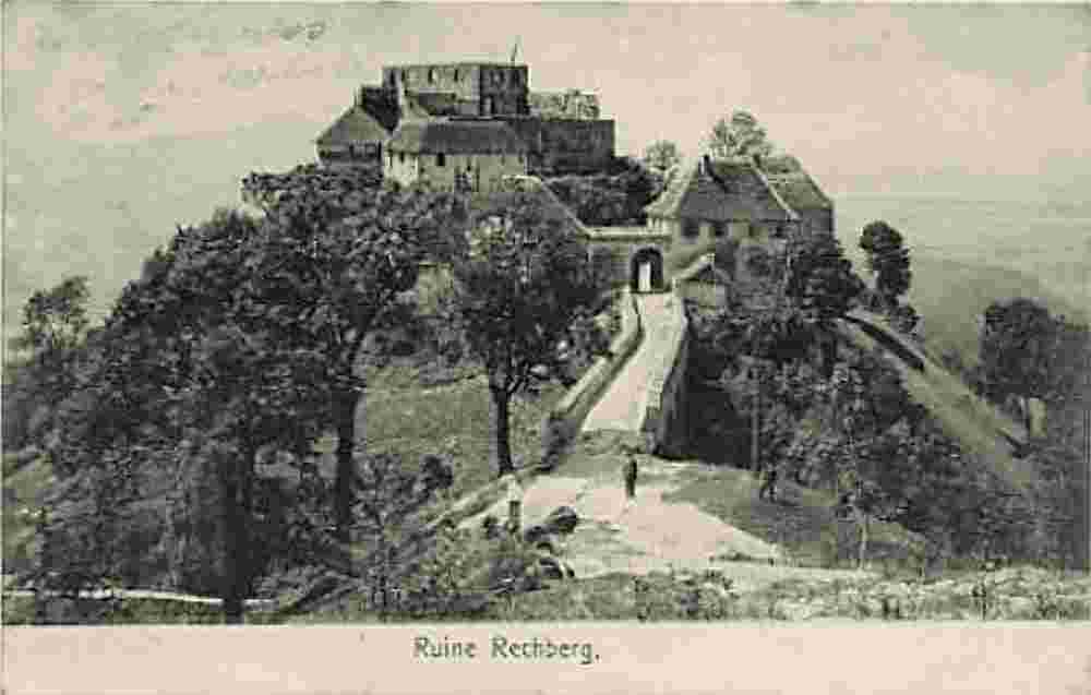 Heubach. Ruine Rechberg, 1906