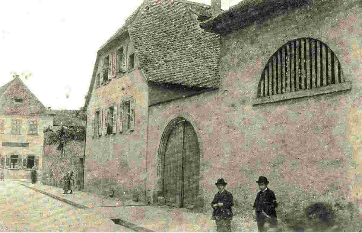 Hockenheim. Ortsmitte vor 1894