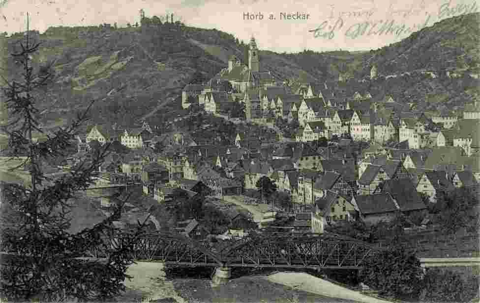 Horb. Panorama der Stadt