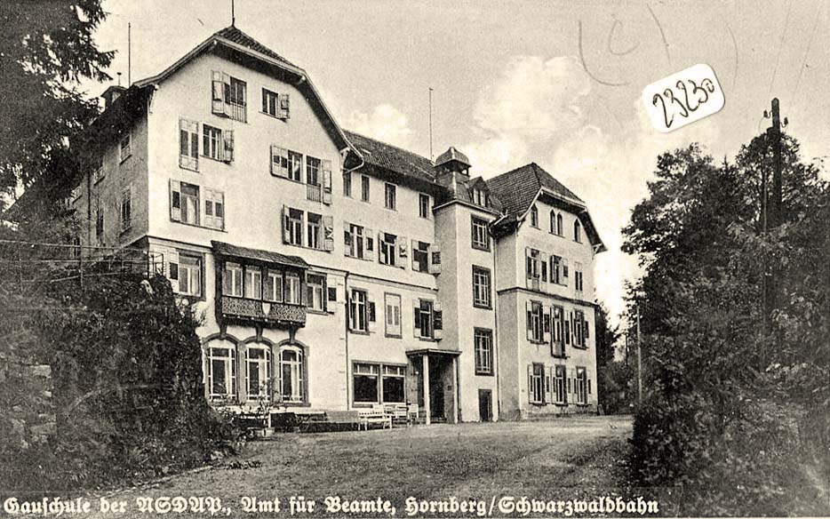 Hornberg. Gauschule für Beamte der NSDAP, 1941