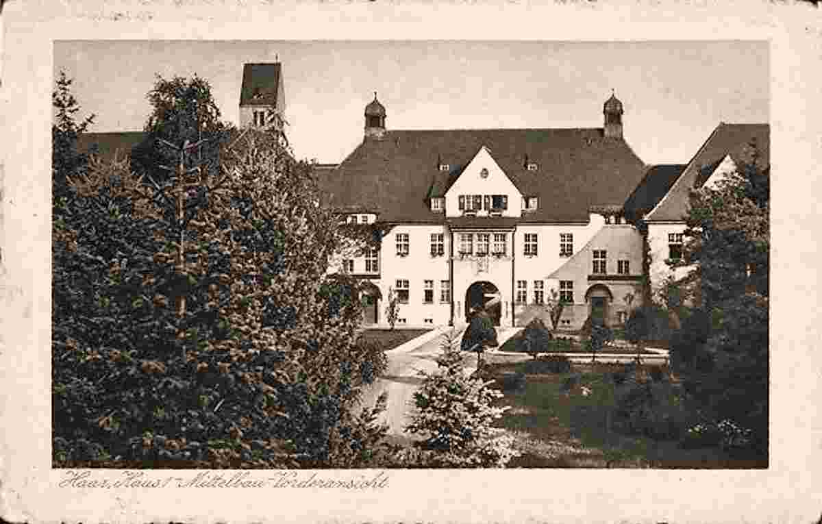 Haar. Haus 1, Mittelbau, 1931