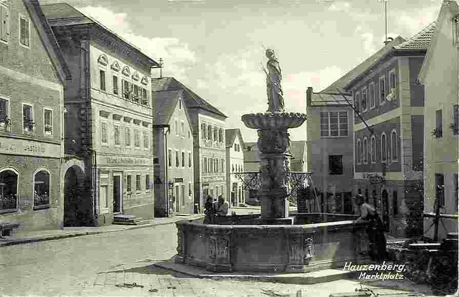 Hauzenberg. Marktplatz