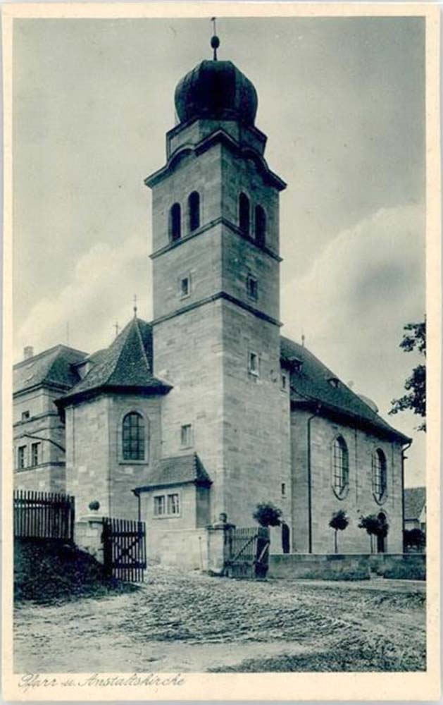 Hilpoltstein. Zell - Pfarr- und Anstaltskirche