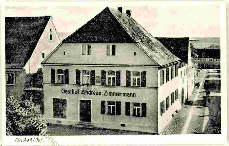 Hirschau. Gasthof Andreas Zimmermann