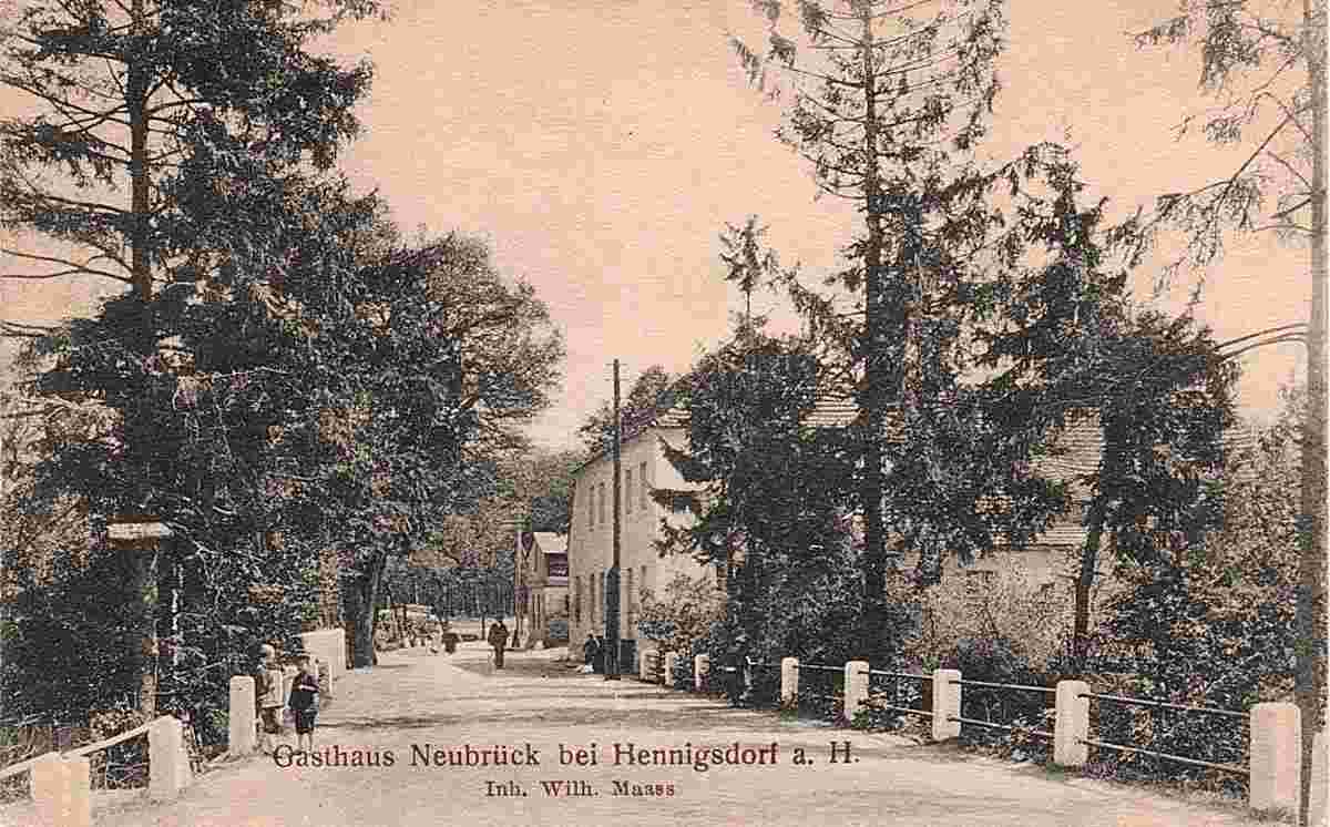 Hennigsdorf. Gasthaus Neubrück