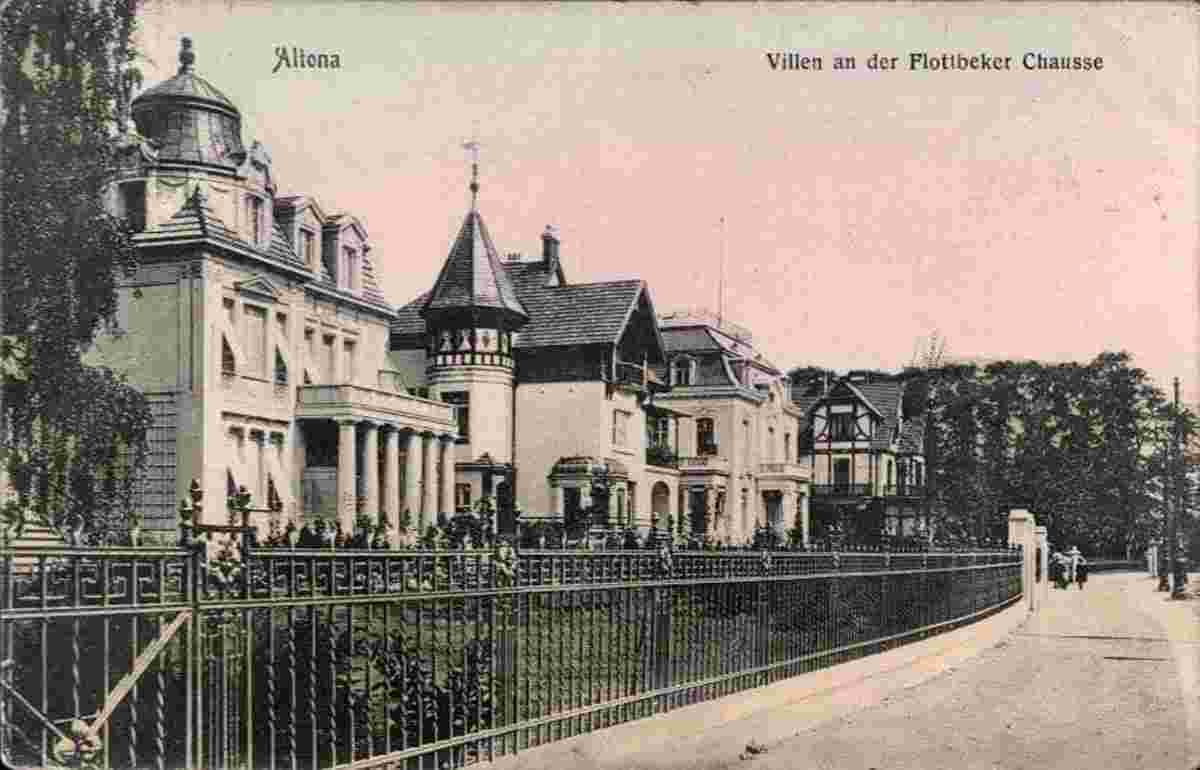 Altona. Villen an der Flottbeker Chaussee, 1907