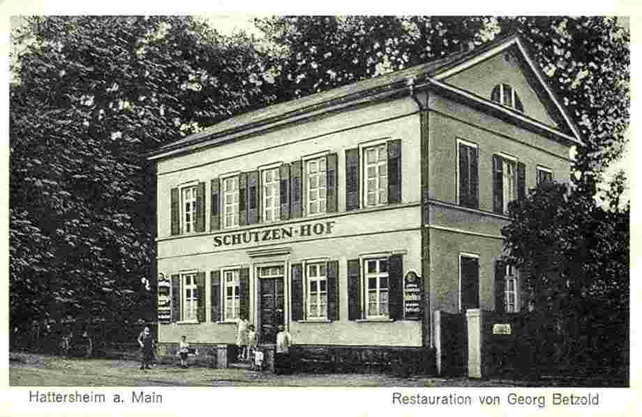 Hattersheim. Restauration von Georg Betzold, 1910