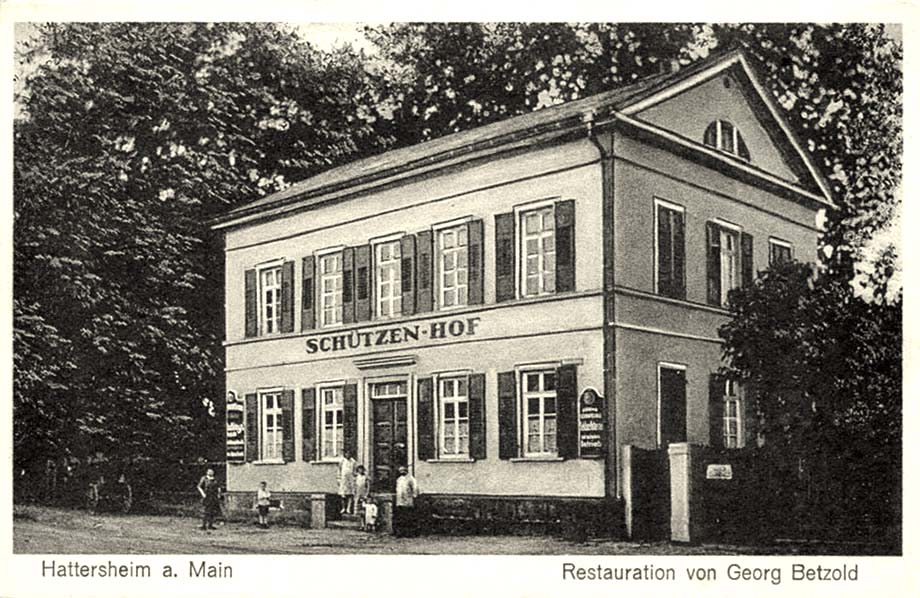 Hattersheim am Main. Restauration von Georg Betzold, 1910