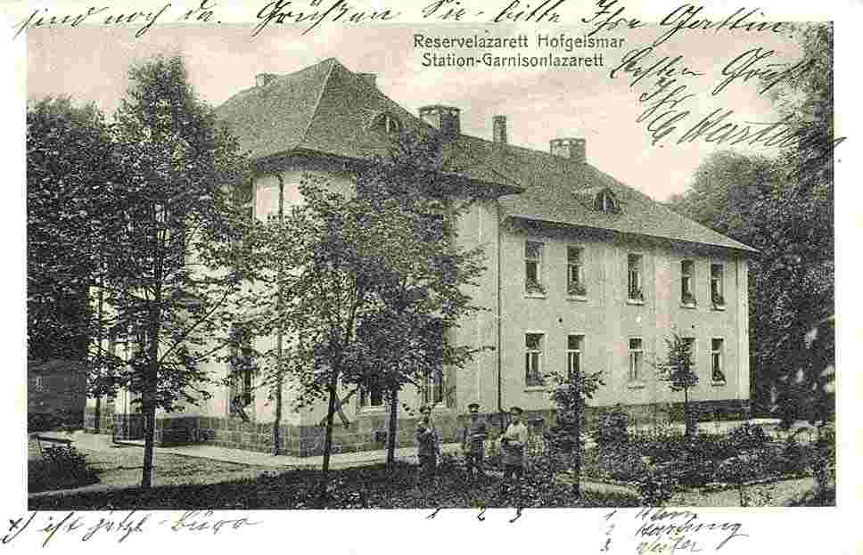 Hofgeismar. Reservelazarett, 1917