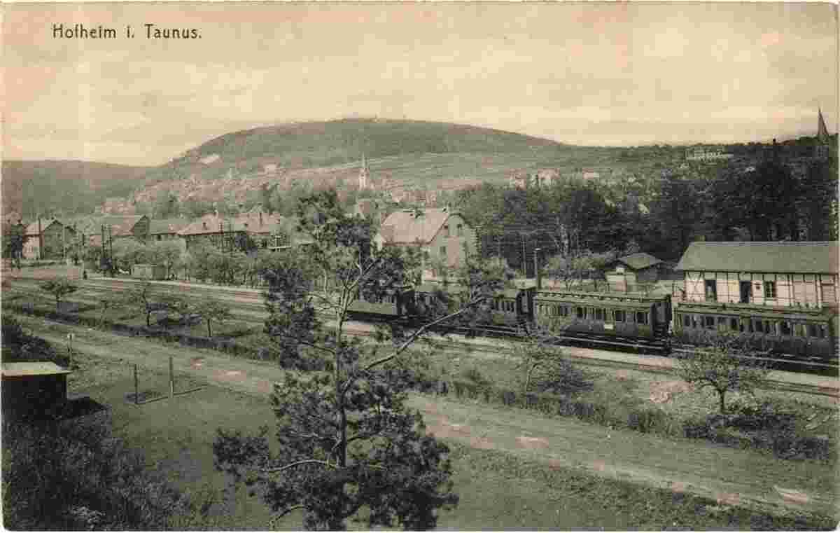 Hofheim am Taunus. Eisenbahnen