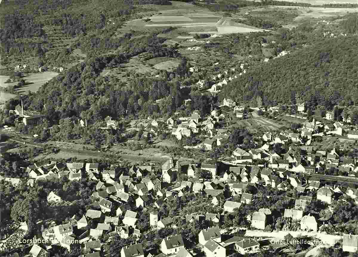 Hofheim am Taunus. Lorsbach - Luftbild