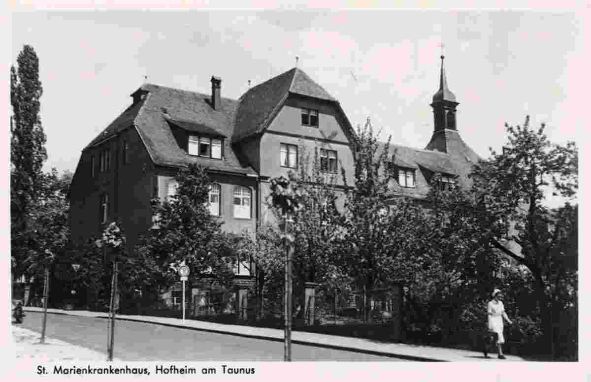 Hofheim am Taunus. St Marienkrankenhaus, 1954