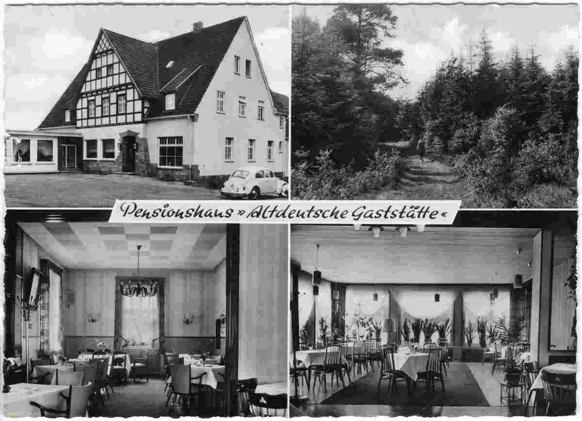 Hagen am Teutoburger Wald. Mentrup - Pensionshaus 'Altdeutsche Gaststätte'