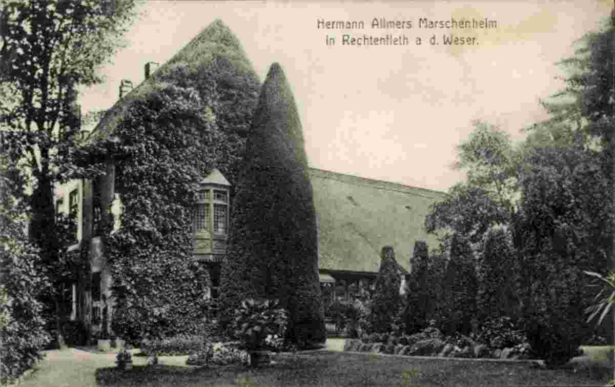 Hagen im Bremischen. Rechtenfleth - Hermann Allmers Marschenheim, 1913