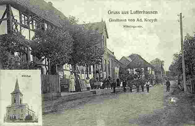 Hardegsen. Gasthaus von Ad. Kreydt, Möhringer Straße, 1908
