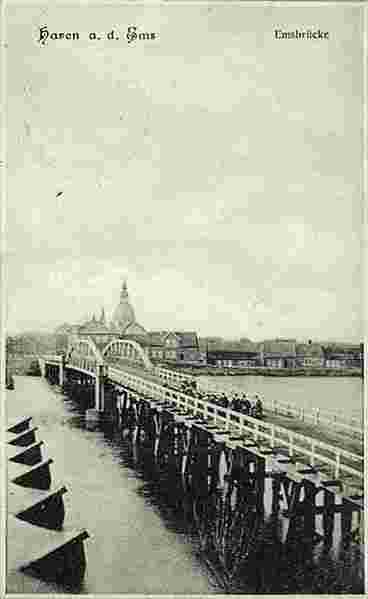 Haren. Emsbrücke, 1913