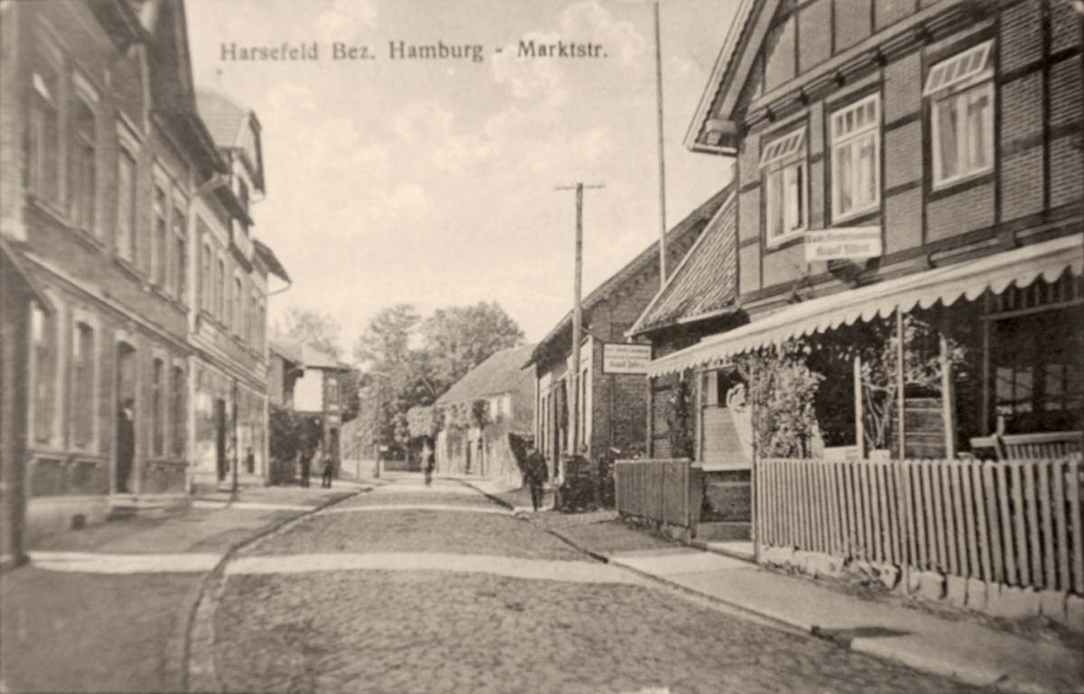 Harsefeld. Marktstraße, 1920