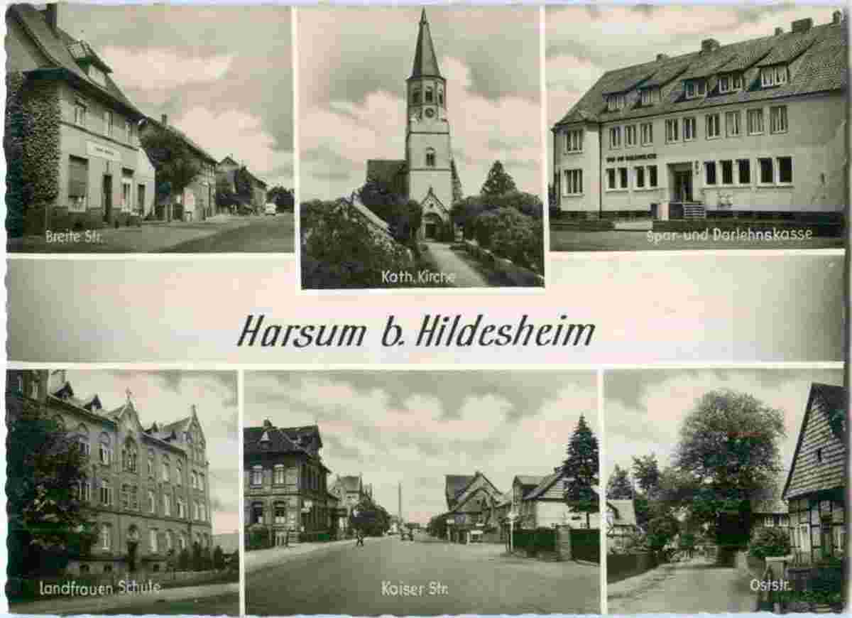 Harsum. Breite Straße, um 1960