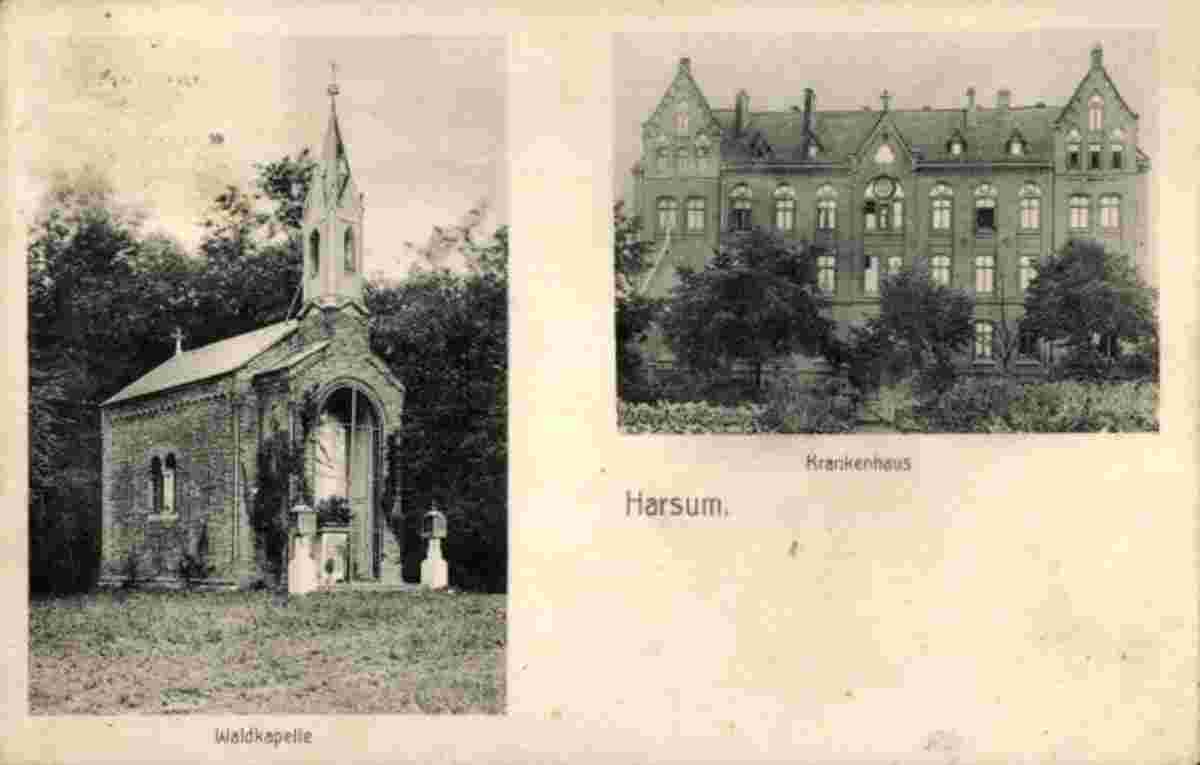 Harsum. Waldkapelle, Krankenhaus, 1911