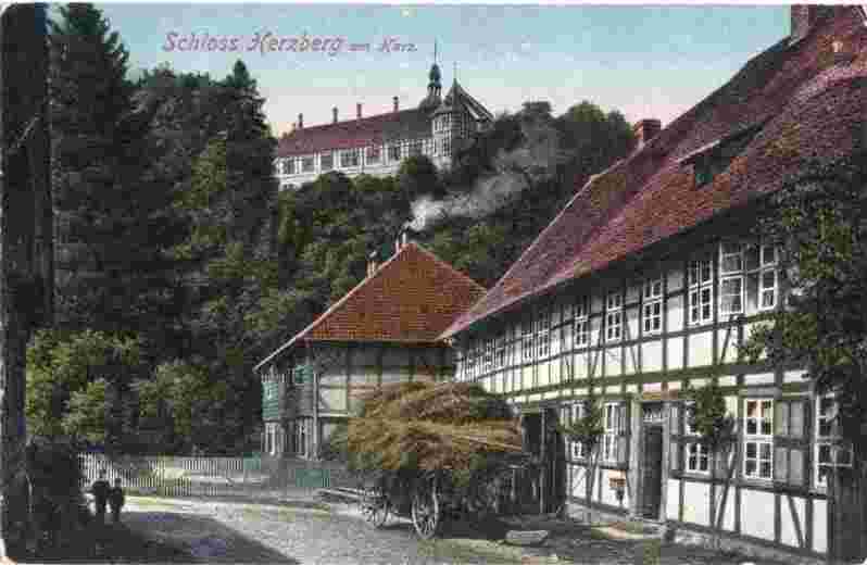 Herzberg am Harz. Schloß, um 1920