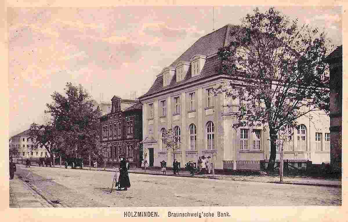 Holzminden. Braunschweigische Bank, 1915