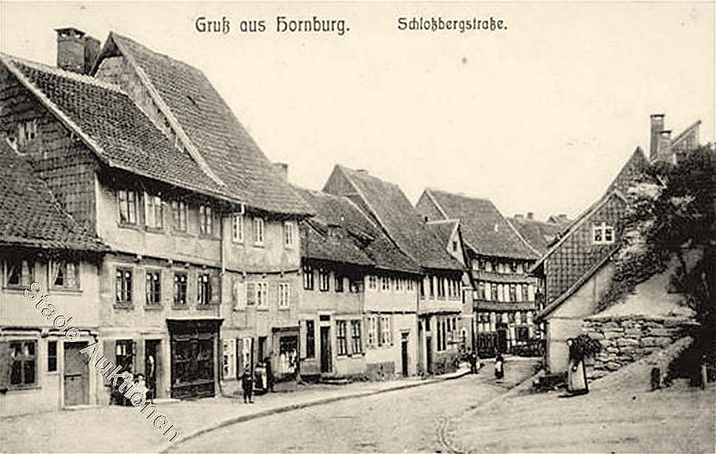 Hornburg. Schloßbergstraße