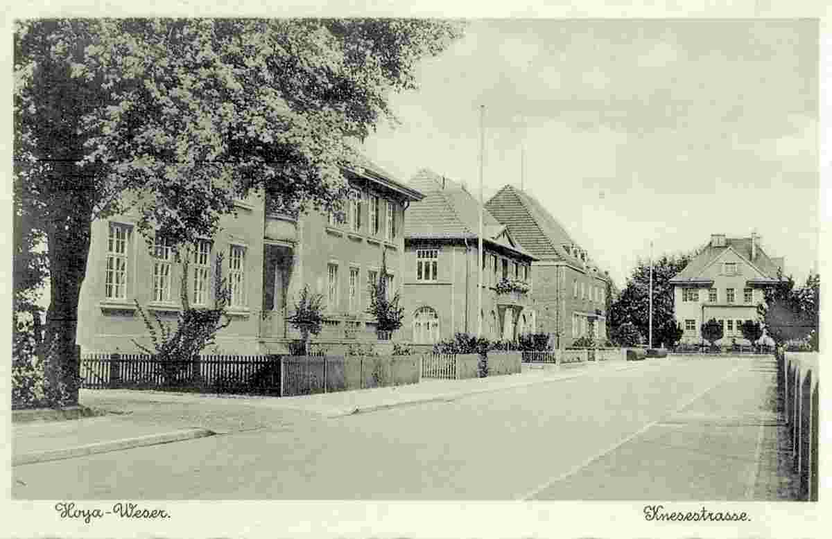 Hoya. Knesestraße, 1930