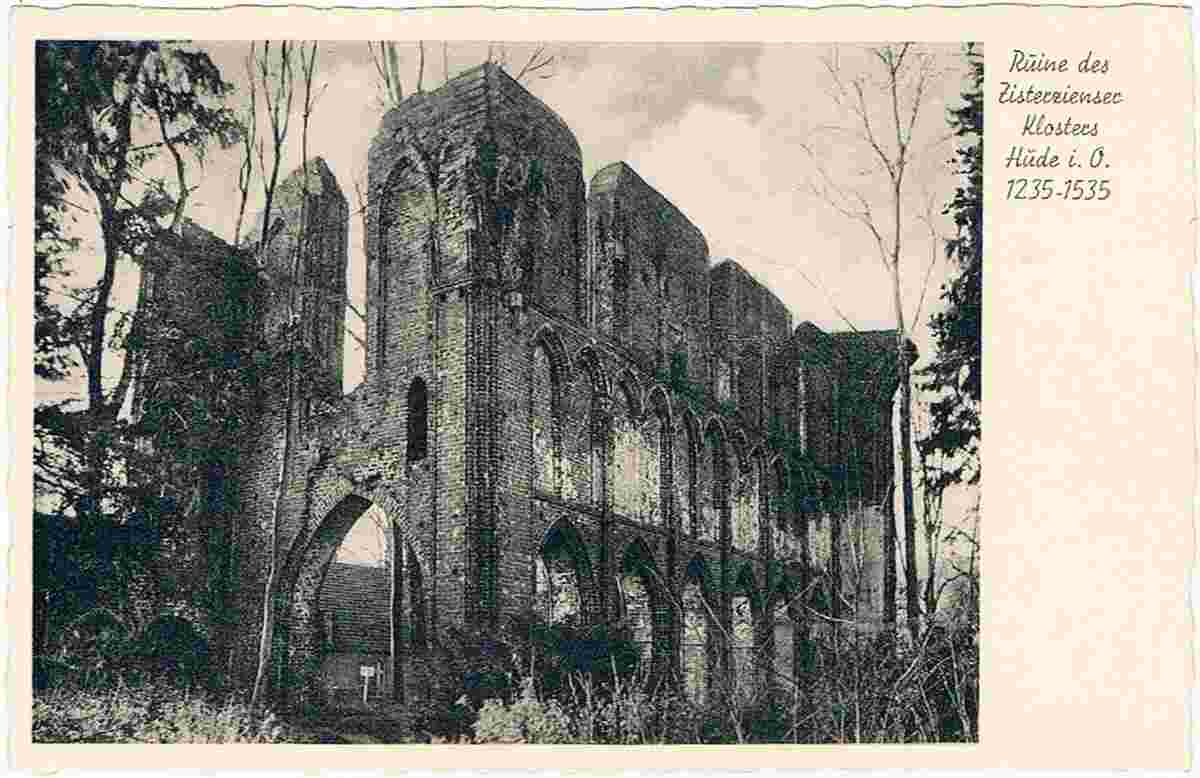 Hude. Ruine des Zisterzienserklosters (1235-1535)