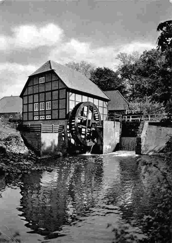 Hude. Wassermühle, 1975