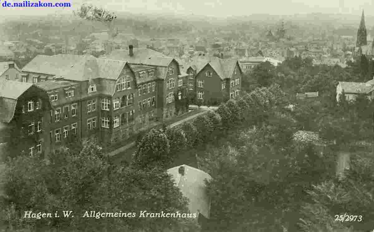 Hagen. Krankenhaus, 1926