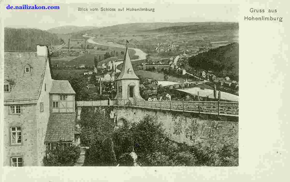 Hagen. Blick vom Schloß, 1907