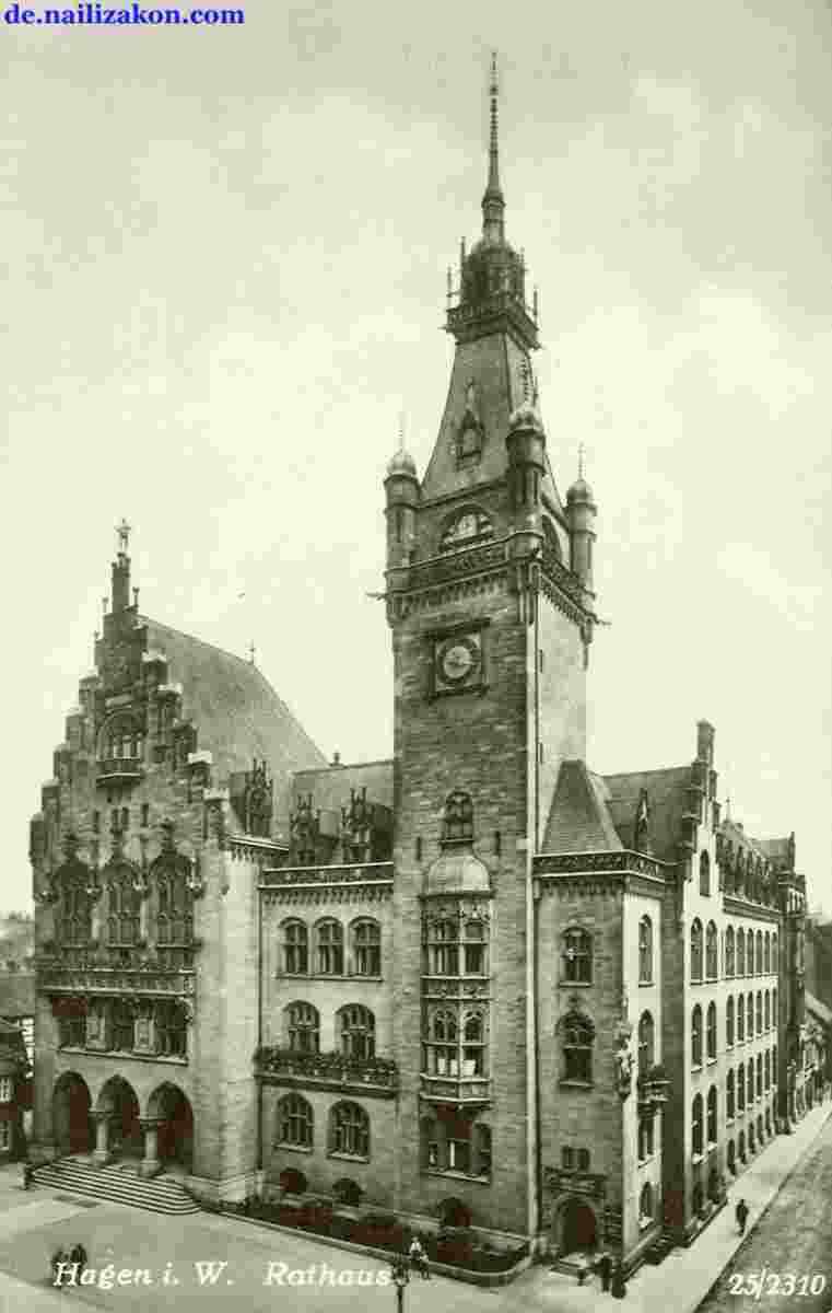 Hagen. Rathaus, 1925