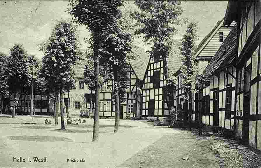 Halle. Kirchplatz, 1918