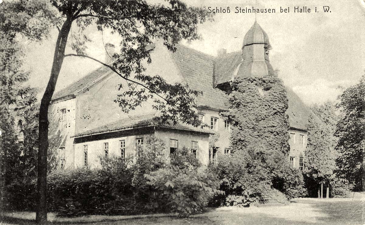 Halle (Westf). Schloß Steinhausen, 1915