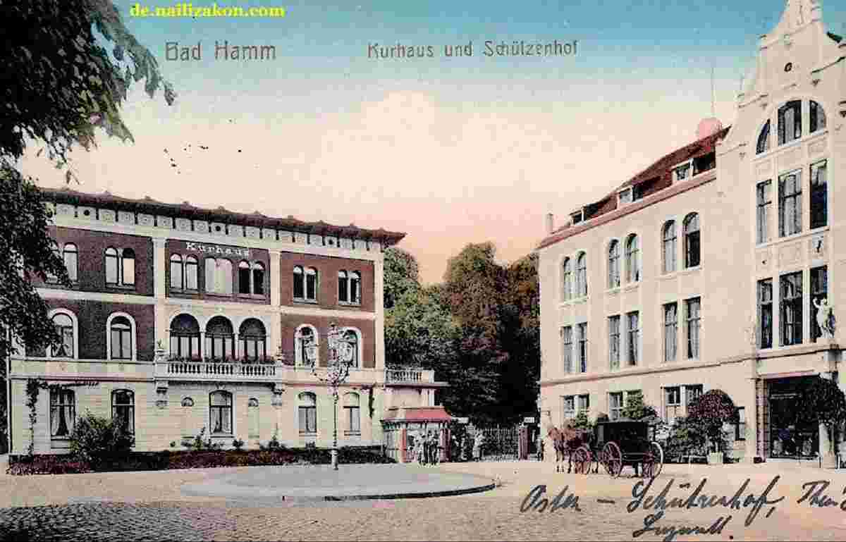 Hamm. Kurhaus und Schützenhof, 1915