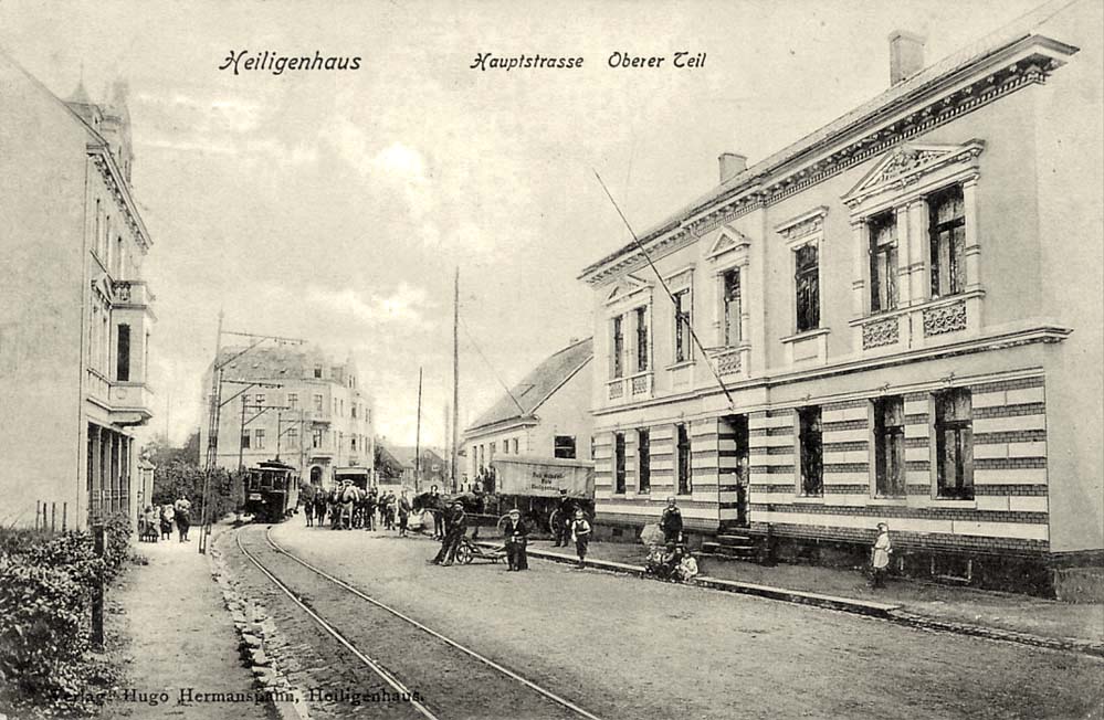 Heiligenhaus. Hauptstraße, Oberen Teil