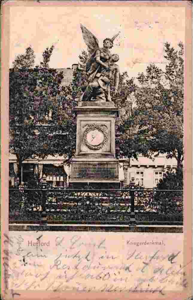 Herford. Kriegerdenkmal, 1904
