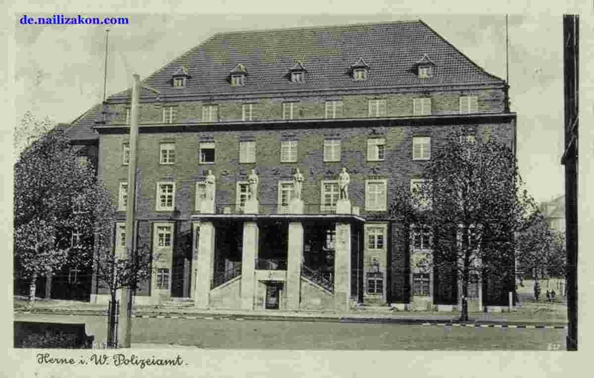 Herne. Polizeiamt, 1942