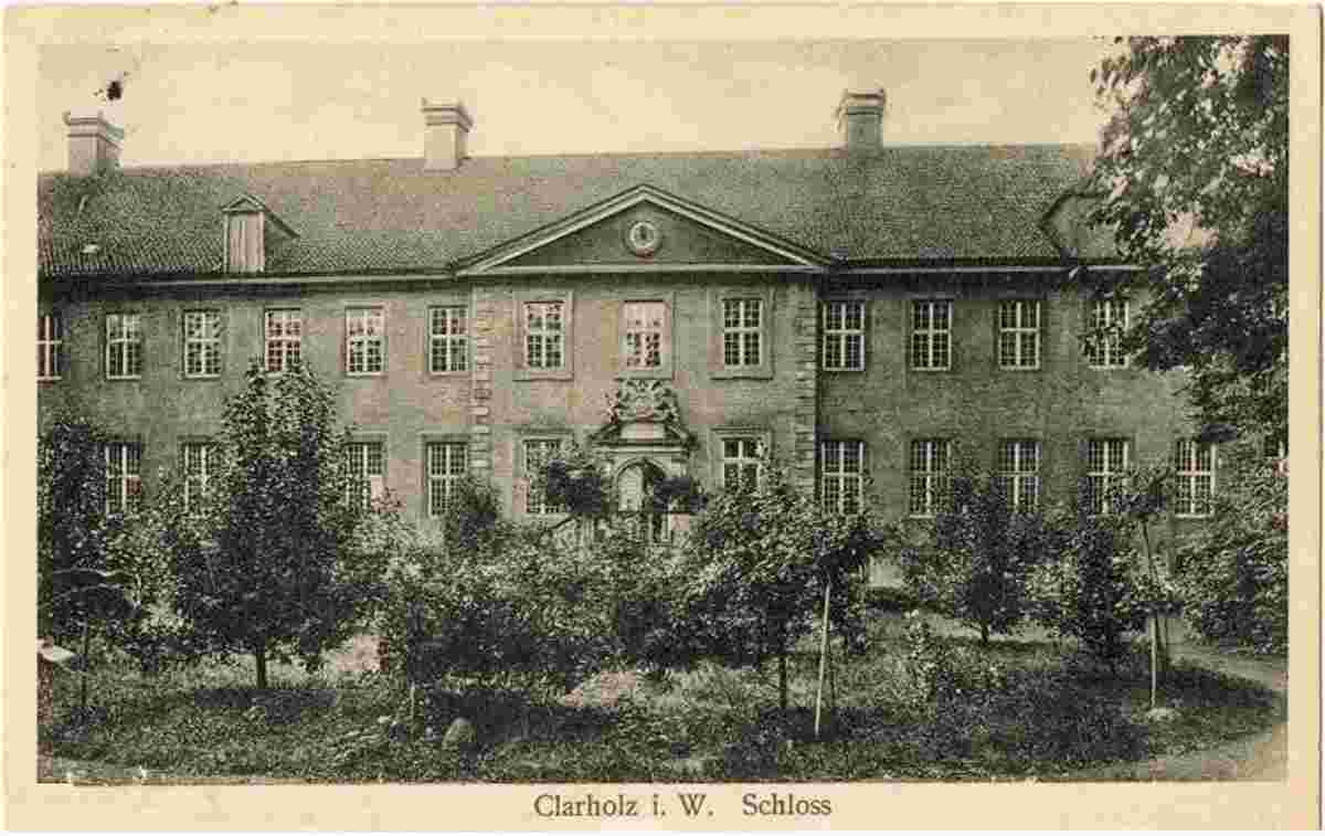 Herzebrock-Clarholz. Clarholz - Schloß, 1930