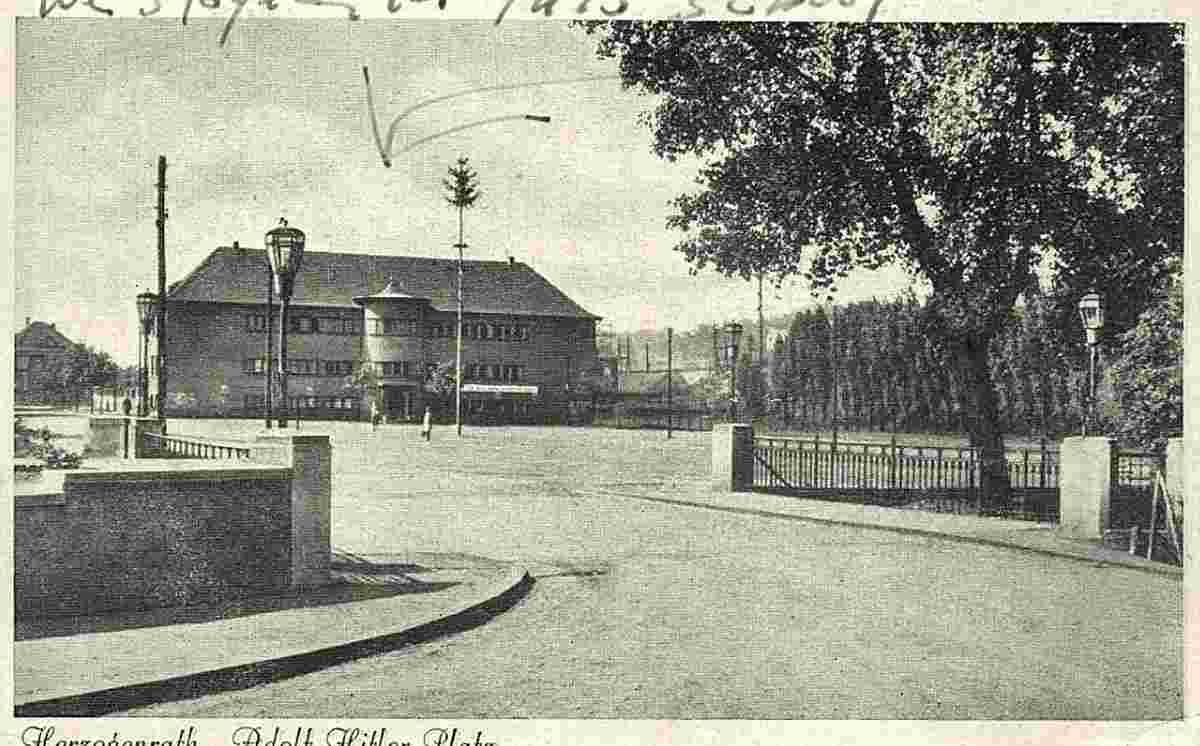 Herzogenrath. Adolf-Hitler-Platz, um 1930's