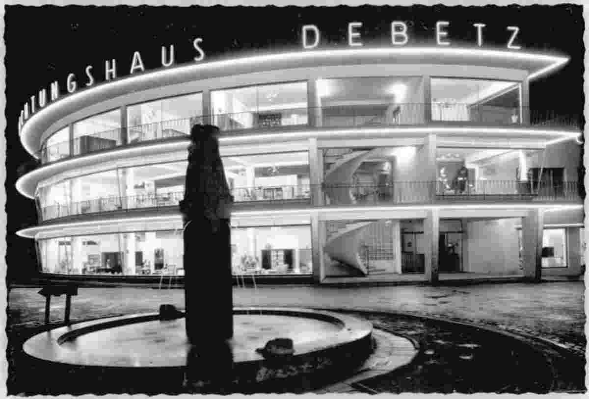 Herzogenrath. Einrichtungshaus Debetz, 1956